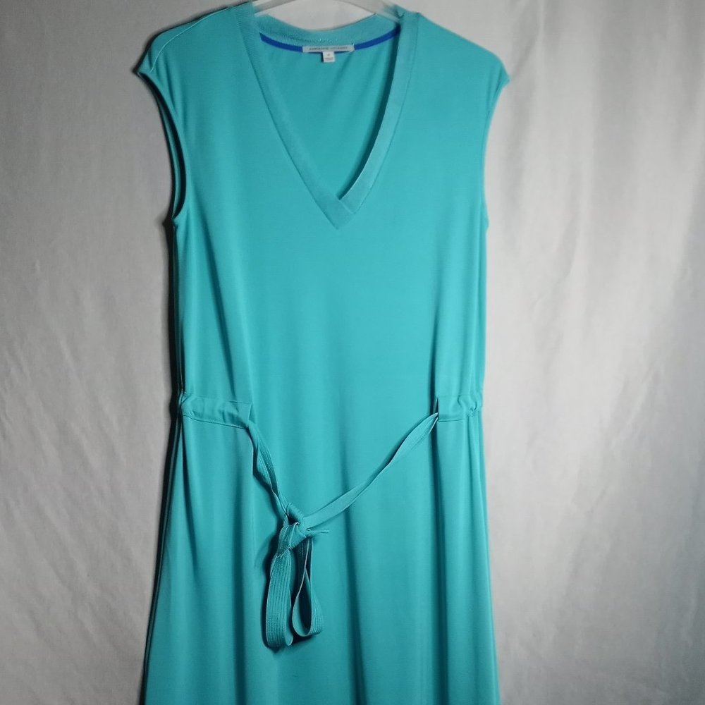 Adrienne Vittadini Women's Casual Comfort Mint Green Sleeveless Dress Size M